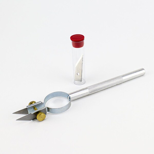 Excel Blades Dual Flex Twin Blade Knife with Replacement Blades, Strip Cutter, 12pk 30608 - main